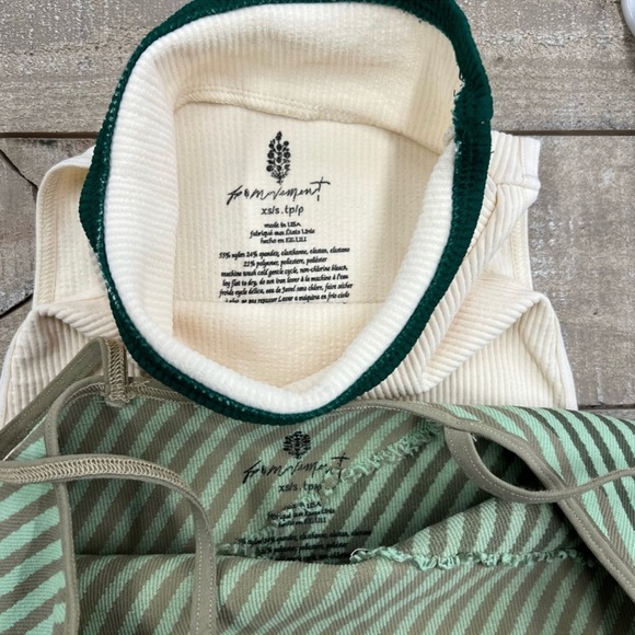 Free People (SET OF 2)Movement Striped Tops Bundle - Picture 3 of 3